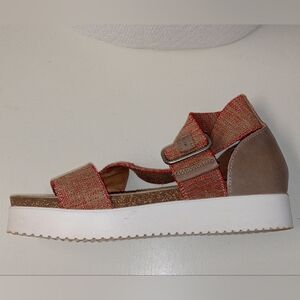 Palladium PLDM Platform Sandals — Made in Portugal, Elastic Straps, Size 42